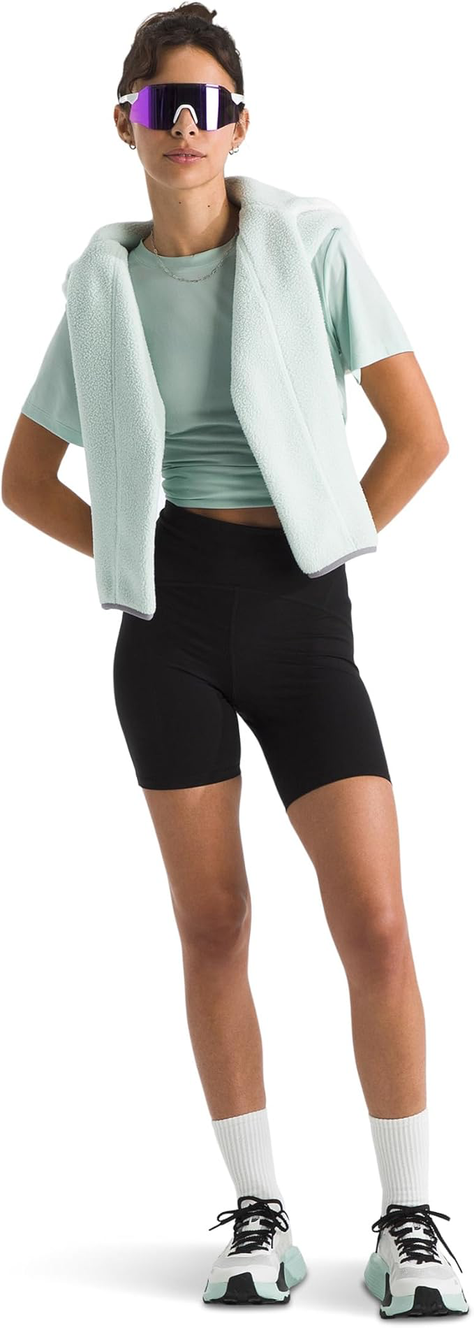 The North Face - Womens Flex Short-Sleeve Reg Tee - Opal Frost