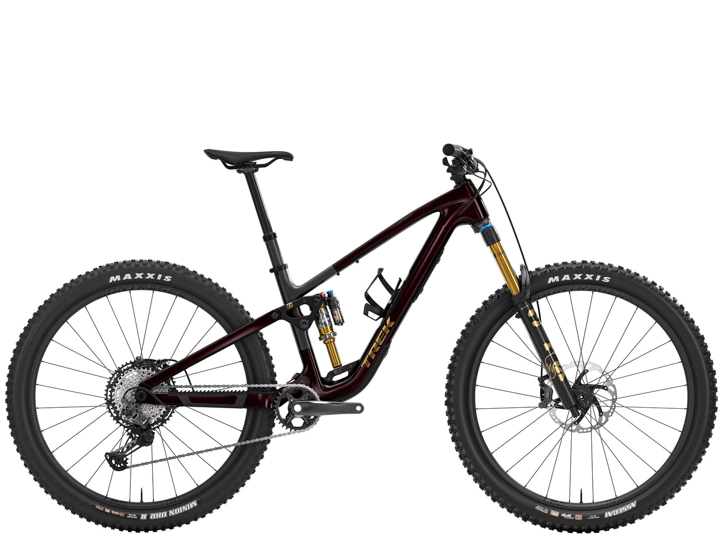 Fuel EX 9.8 XT S Gloss Dark Carmine/Matte Trek Black