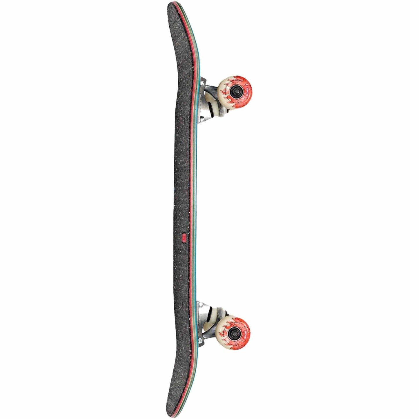 Globe Kids Softie Micro Skateboard Complete Black In Flames 7.125"