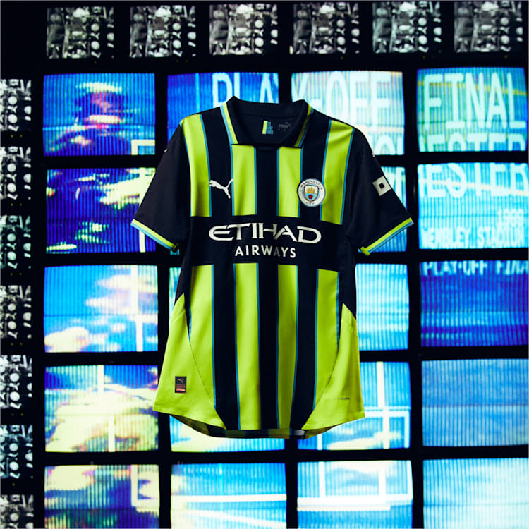 Puma Manchester City 24/25 Men's Stadium Away Soccer Jersey