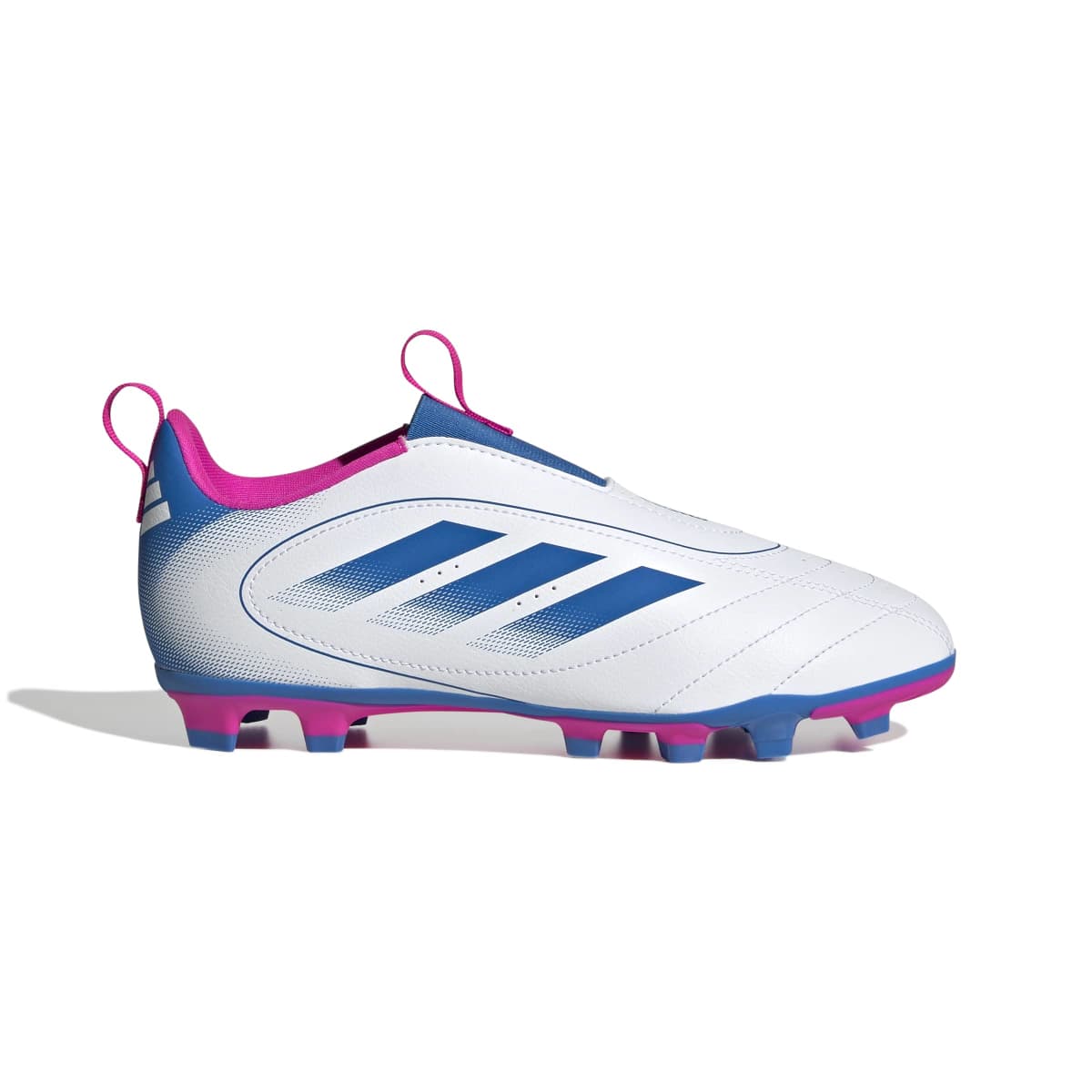 adidas Youth Goletto IX Firm/Multi-Ground Laceless Soccer Cleats