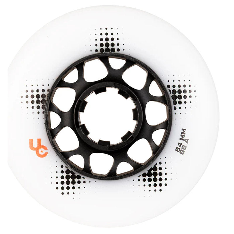Undercover Team PRO White 84mm/88A Wheels (Pack of 4)