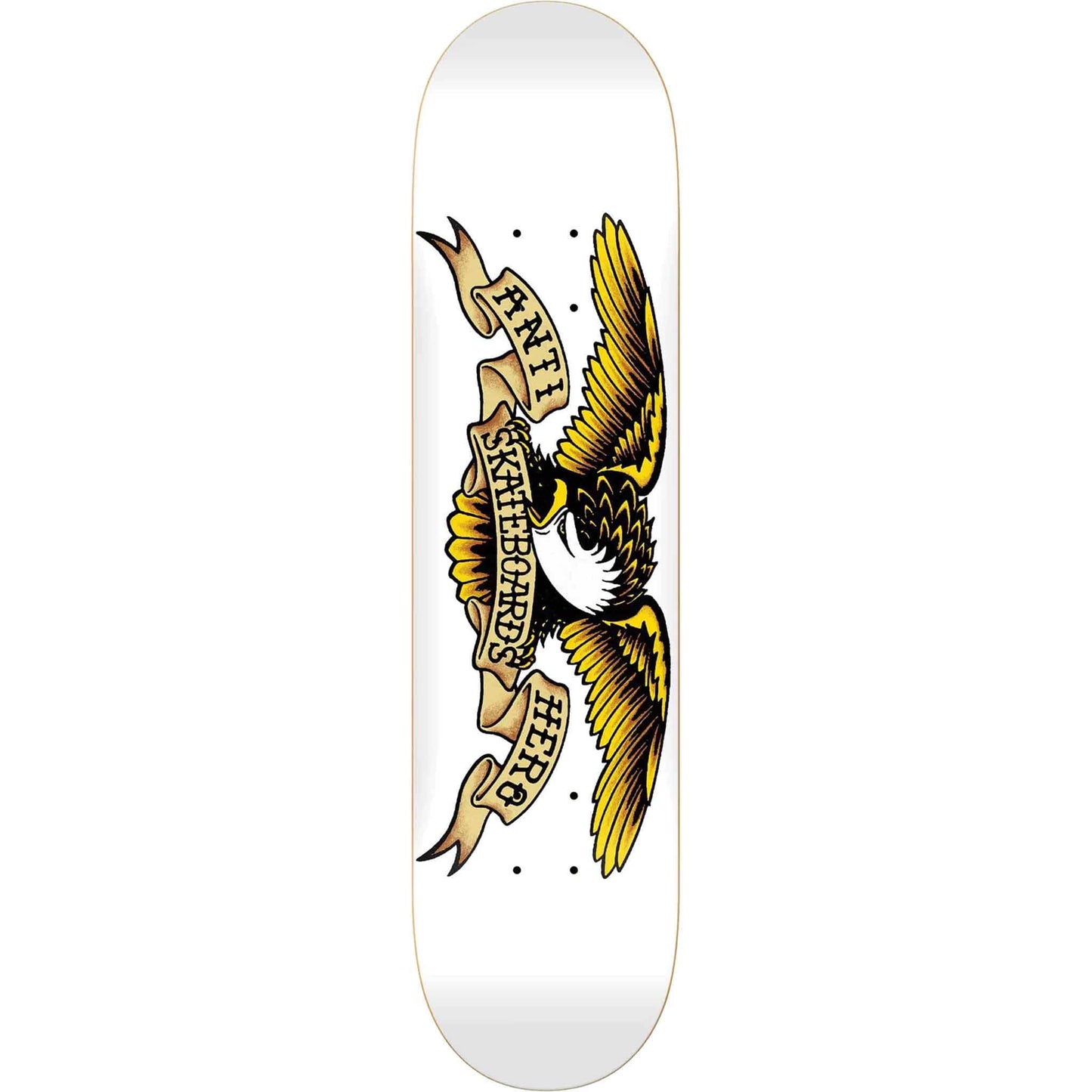 Anti Hero Team Classic Eagle White Skateboard Deck 8.75"