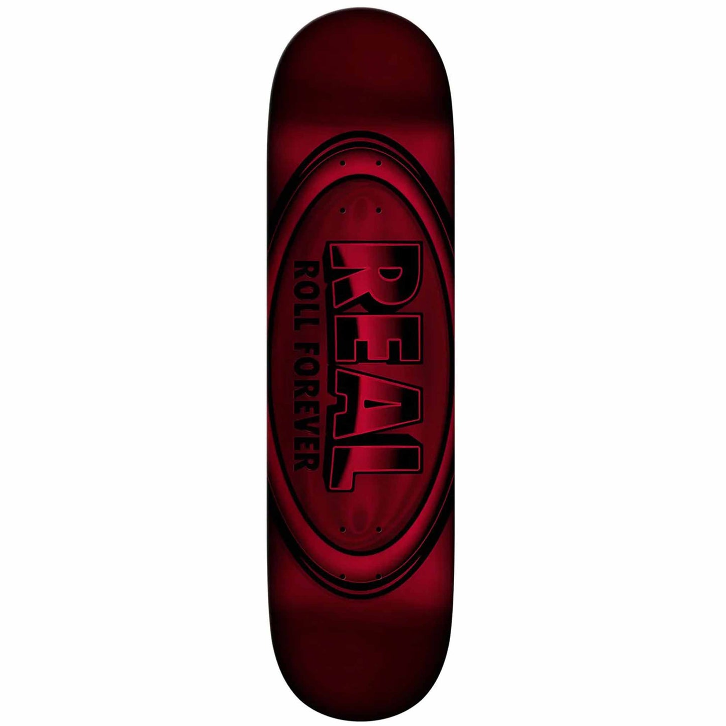 Real DBX Oval Red Foil 8.38" Skateboard Deck