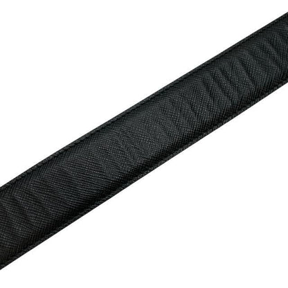 Prada 2 Cc121 4 Belt Saffiano Leather Black Silver